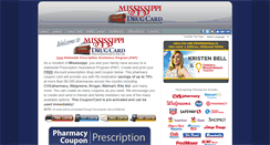 Desktop Screenshot of mississippidrugcard.com